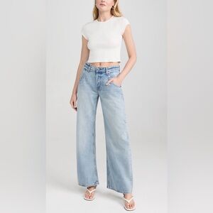 EB Denim Enzo Barrel Leg Jeans 27 midrise NEW w/ Tags